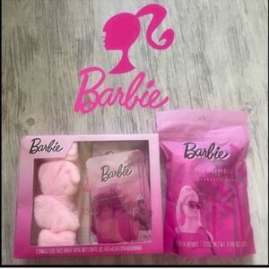 COPY - Last One Barbie Spa Set Tropical Bath Bombs, Face Mask & Pink Headband N…